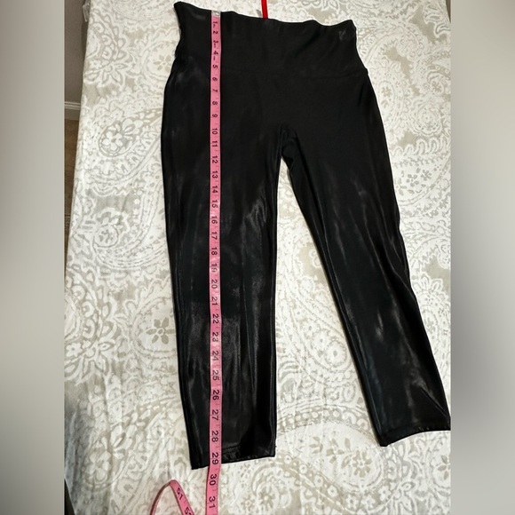 SPANX Black High-Waisted Leggings - Picture 7 of 7
